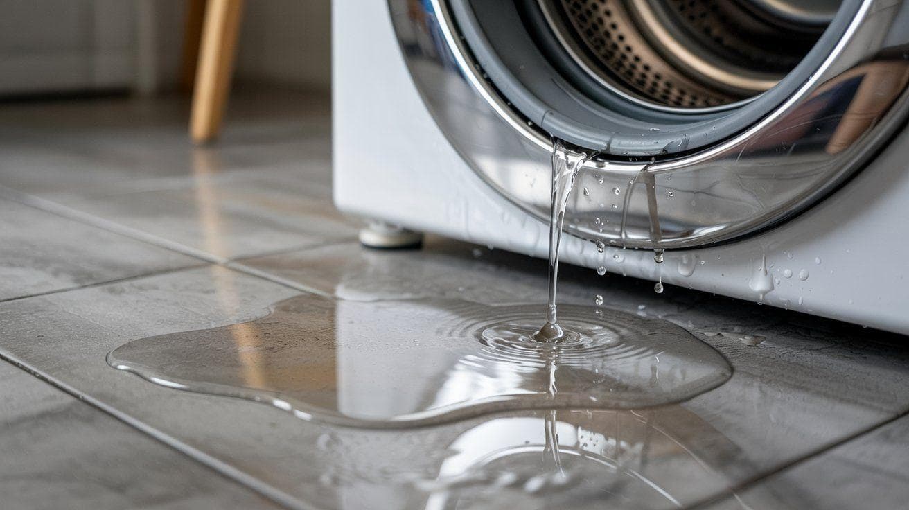 Lave-linge qui fuit : les 3 causes principales expliquées